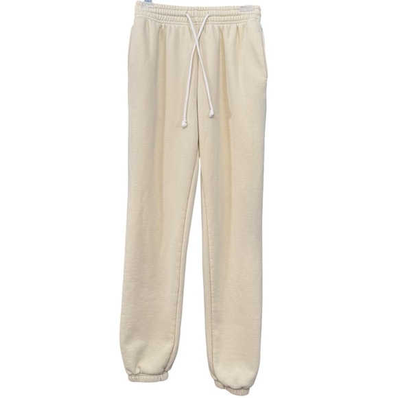 Out From Under Cream Joggers | Urban Outfitters Small - Picture 1 of 6